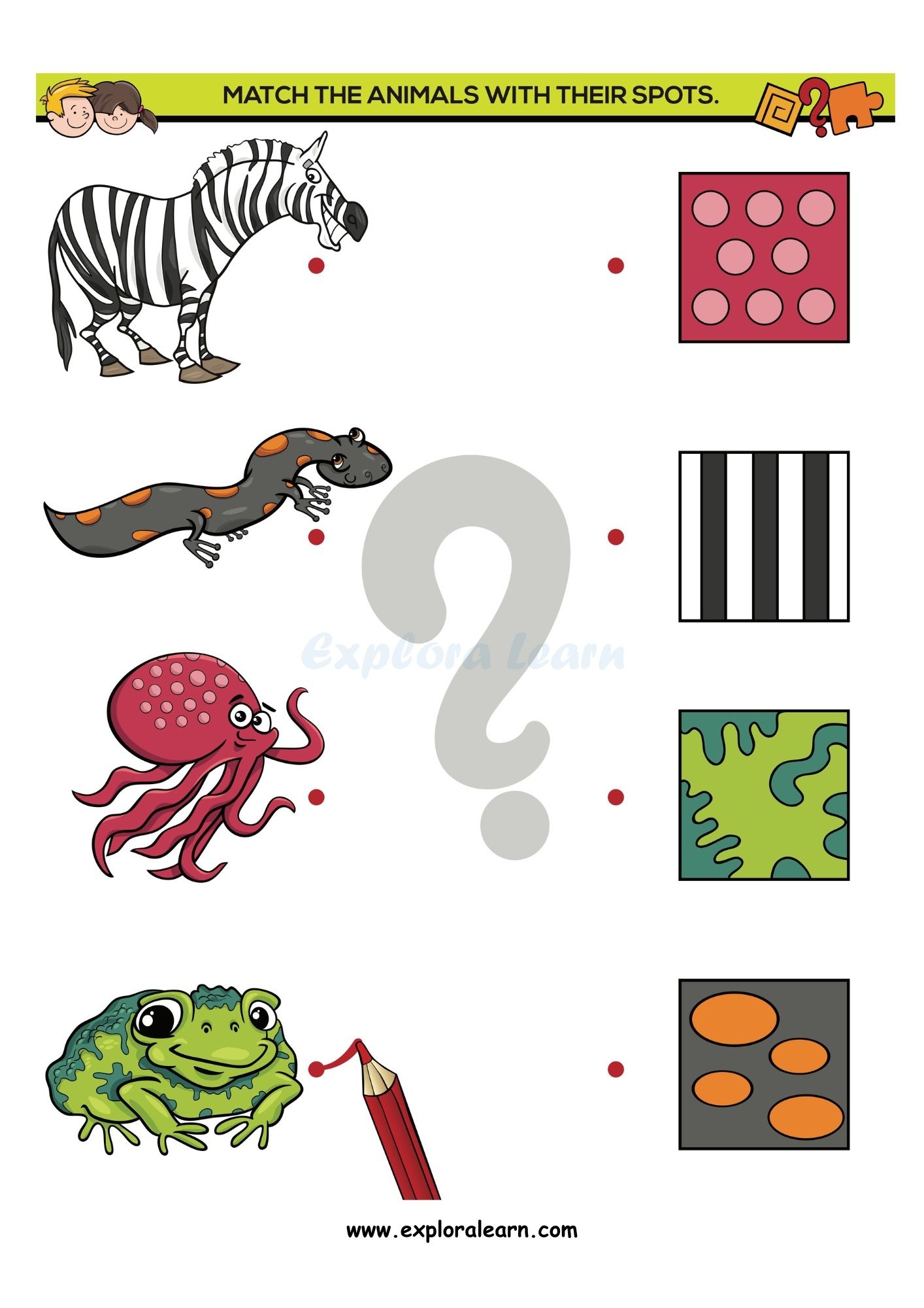 Focus Attention Worksheets For ADHD Autism