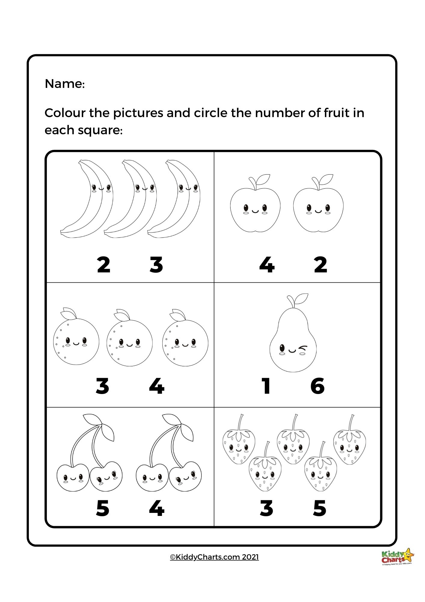 Preschool Math Worksheets Free Printable PDF For Kids