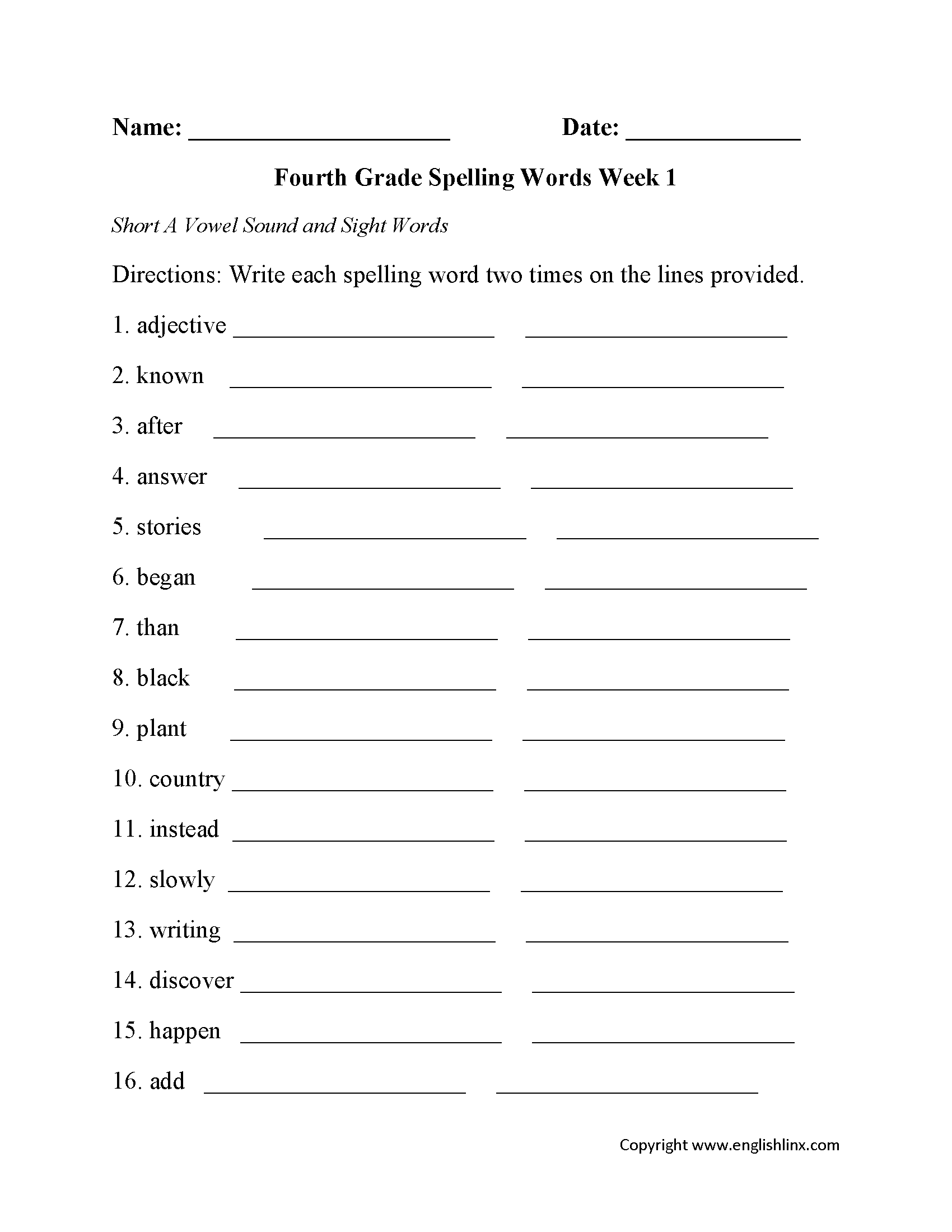 16 Printable Adjective Worksheets 4th Grade Free PDF At Worksheeto