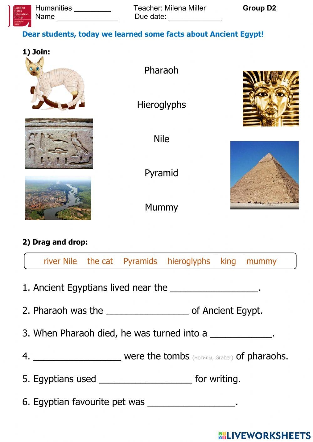 Free Ancient Egypt Worksheet Pdf Download Free Ancient Egypt Worksheet Pdf Png Images Free Worksheets On Clipart Library Ancient Egypt Anagram And Crossword Free PDF Download