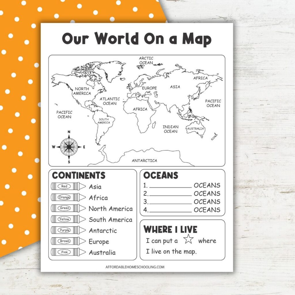 Free Continent Worksheets For Kids Fun Geography Printables