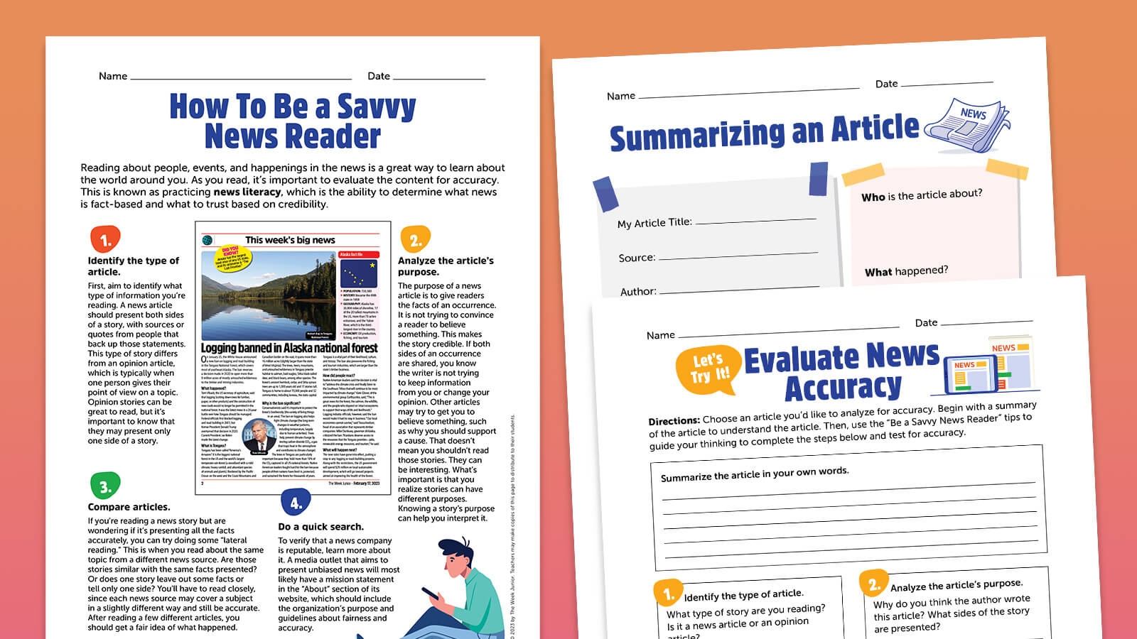 Free Current Events Worksheets For Your Classroom We Are Teachers Free Current Events Worksheets For Your Classroom We Are Teachers