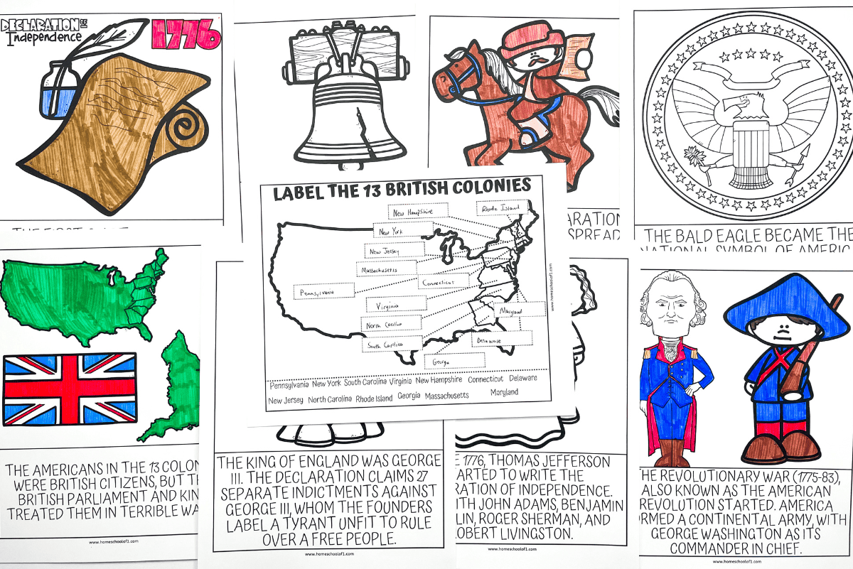 Free Declaration Of Independence Worksheet For Kids