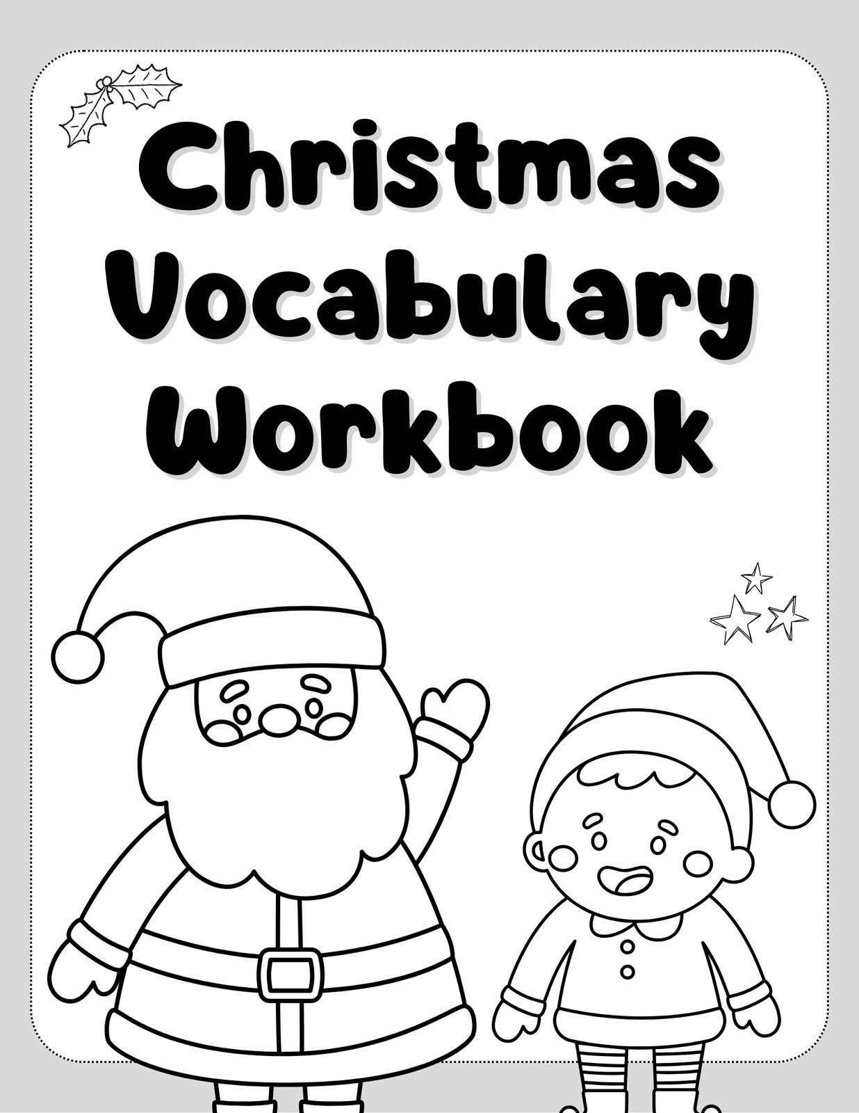 Free Editable Christmas Worksheet Templates Canva