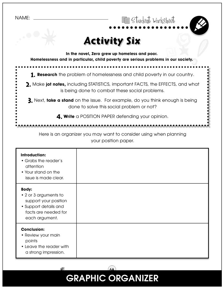 Holes Novel Study Activities For Upper Elementary Creative Classroom Core