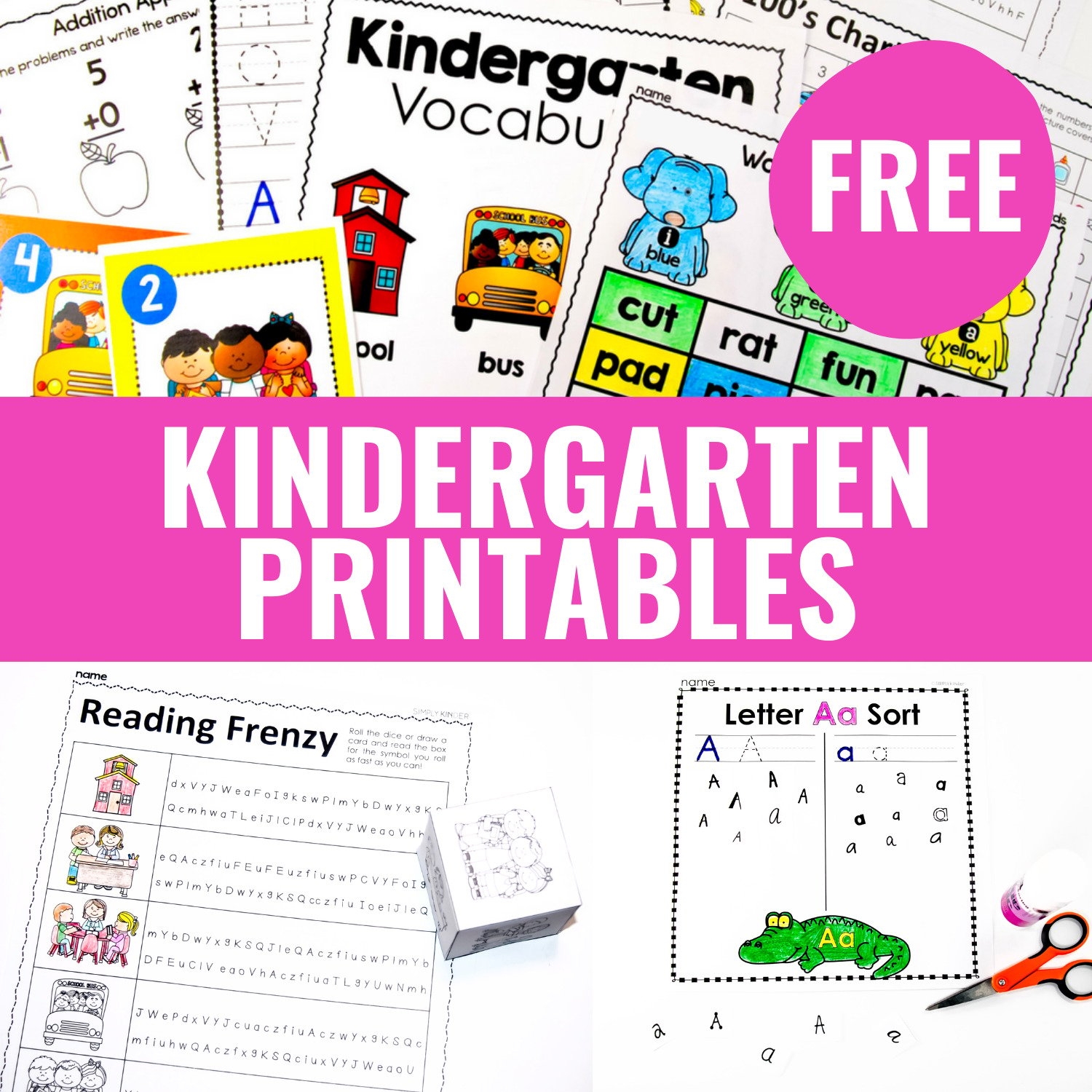 Summer Worksheet Bundle For Preschool And Kindergarten Made By Teachers