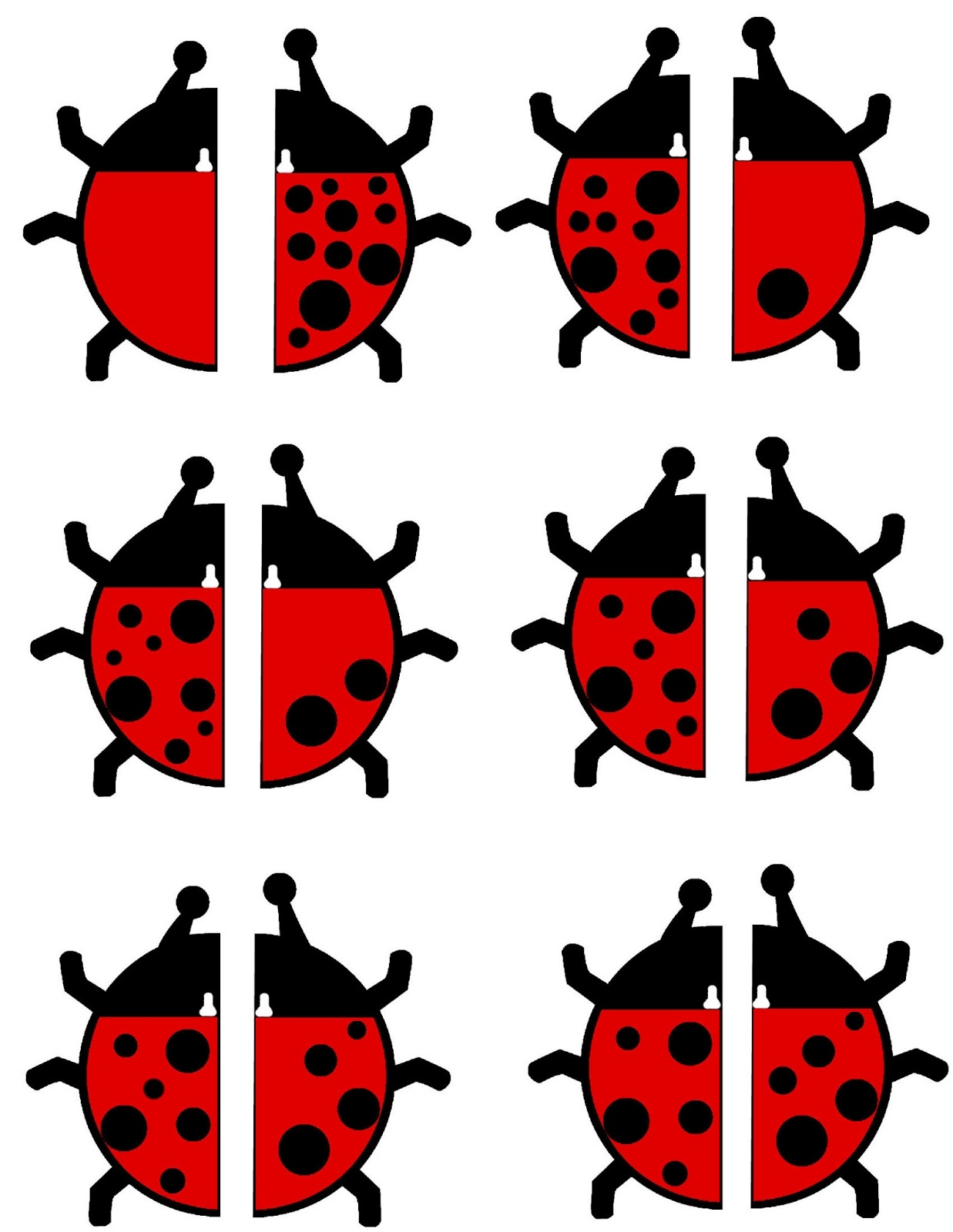 FREE Ladybug Math Activity