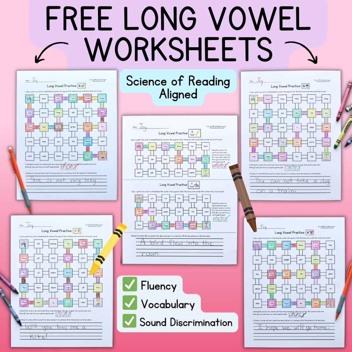 Free Long Vowel Worksheets 5 Printables Literacy Learn Free Long Vowel Worksheets 5 Printables Literacy Learn