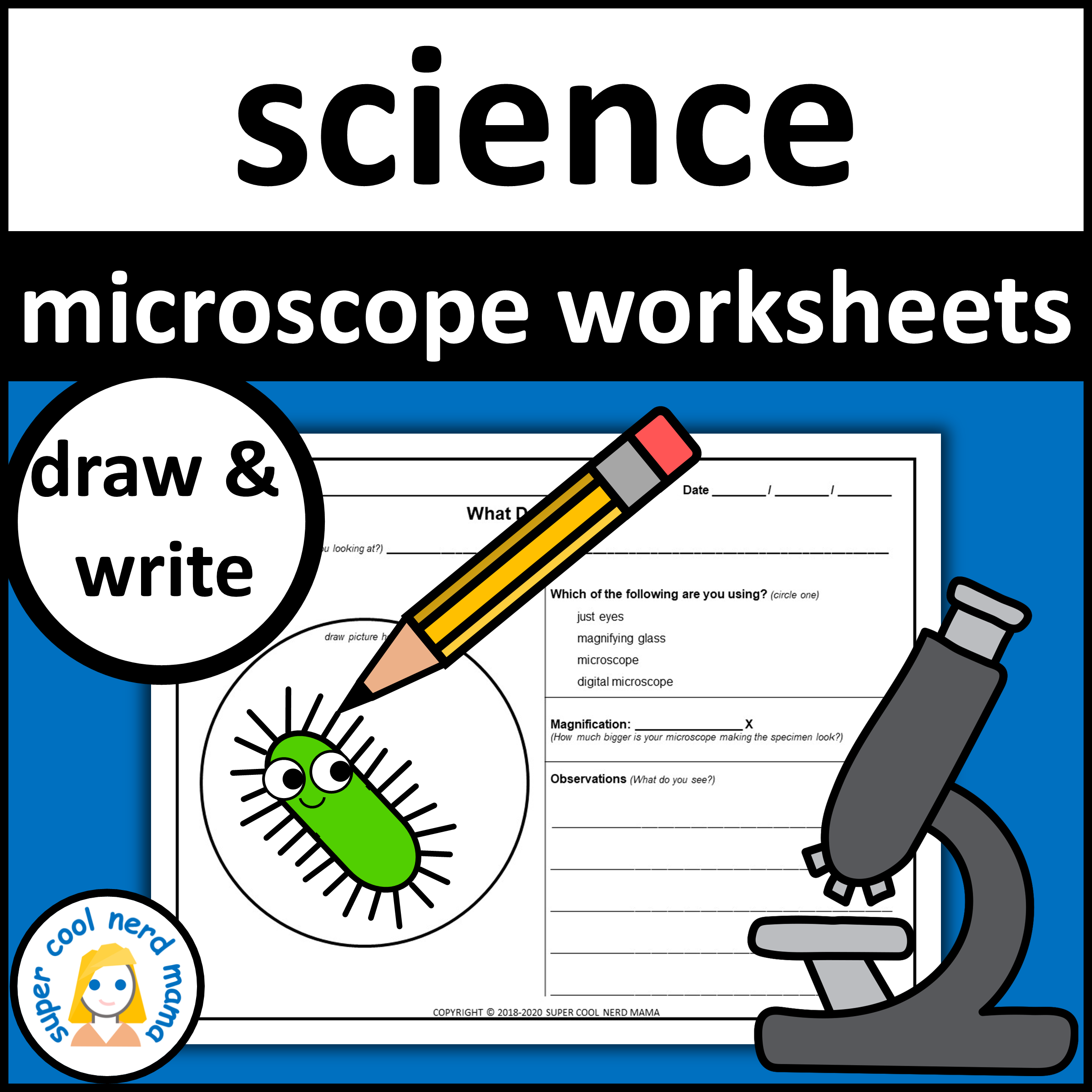 Free Microscope Observation Worksheet Download Free Microscope Observation Worksheet Png Images Free Worksheets On Clipart Library