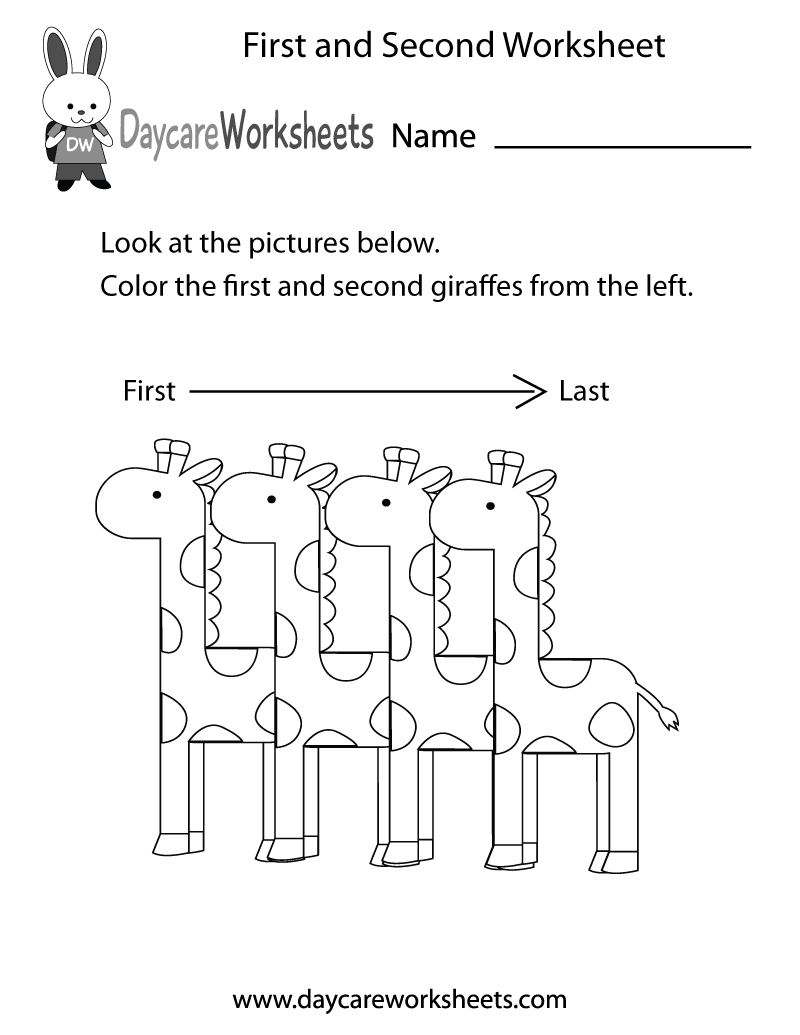 Ordinal Position Worksheets For Grade 1 Kidpid