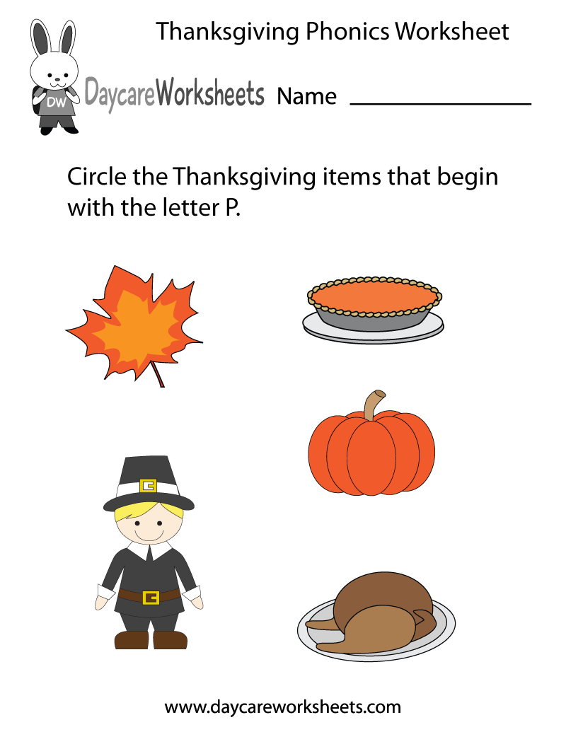 Thanksgiving Worksheets For Preschool The Teaching Aunt