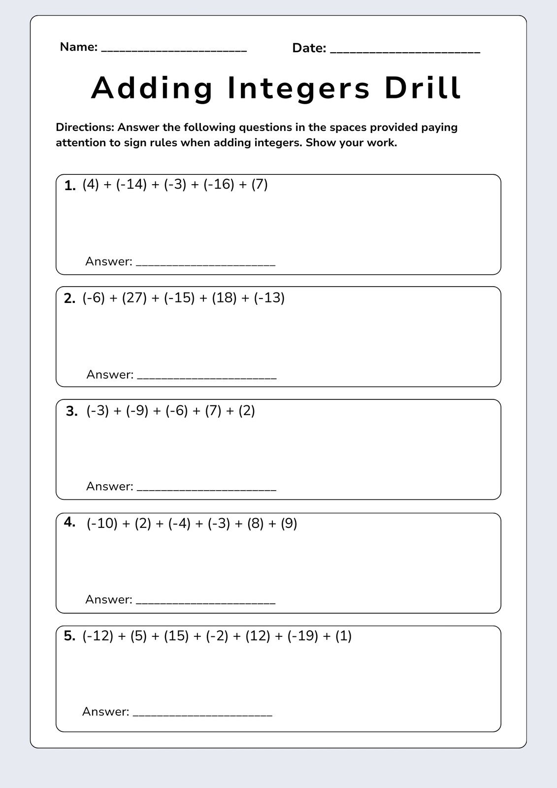 Free Printable 8th Grade Math Worksheet Templates Canva Free Printable 8th Grade Math Worksheet Templates Canva