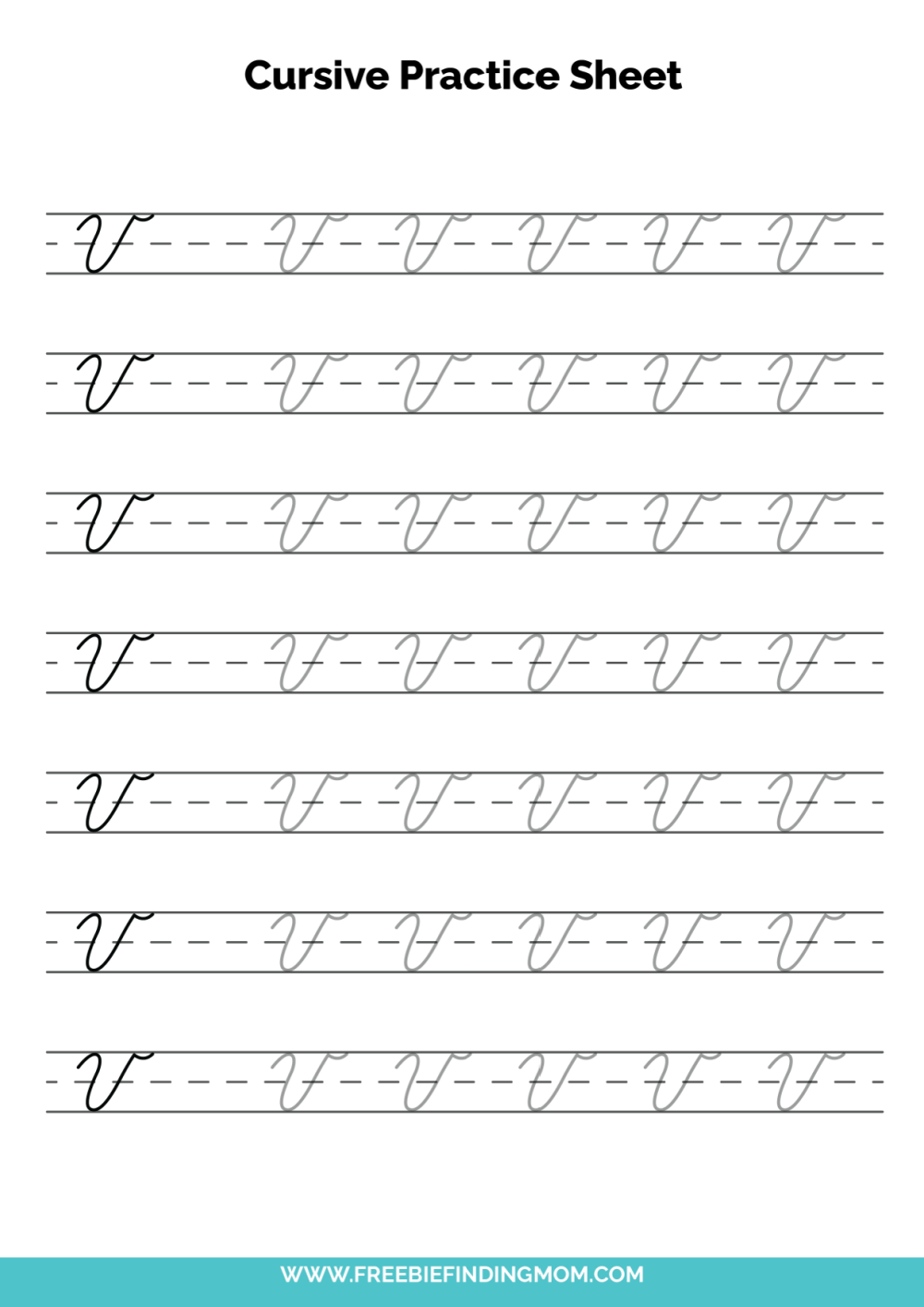 Free Printable Cursive Writing Practice Sheets PDF Downloads Free Printable Cursive Writing Practice Sheets PDF Downloads