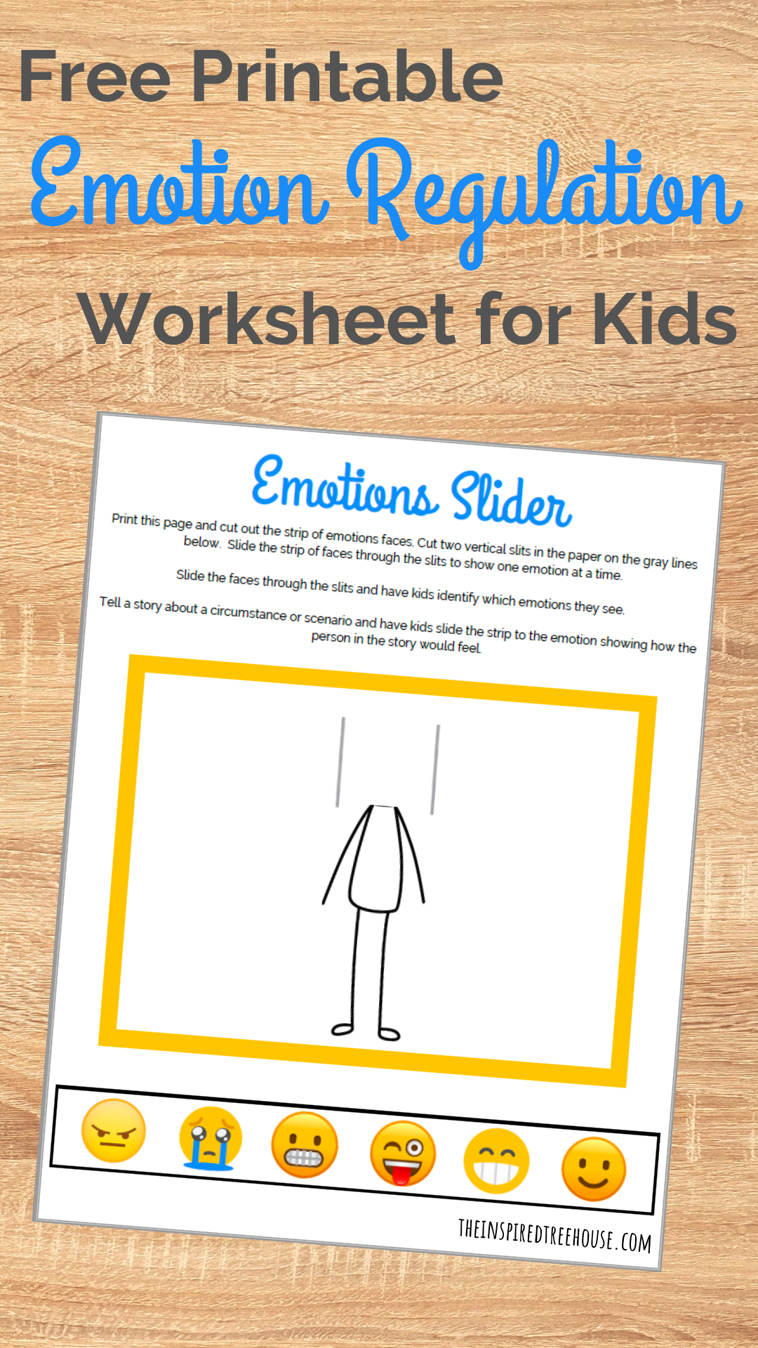 Free Printable Emotional Regulation Activities For Kids The Inspired Treehouse
