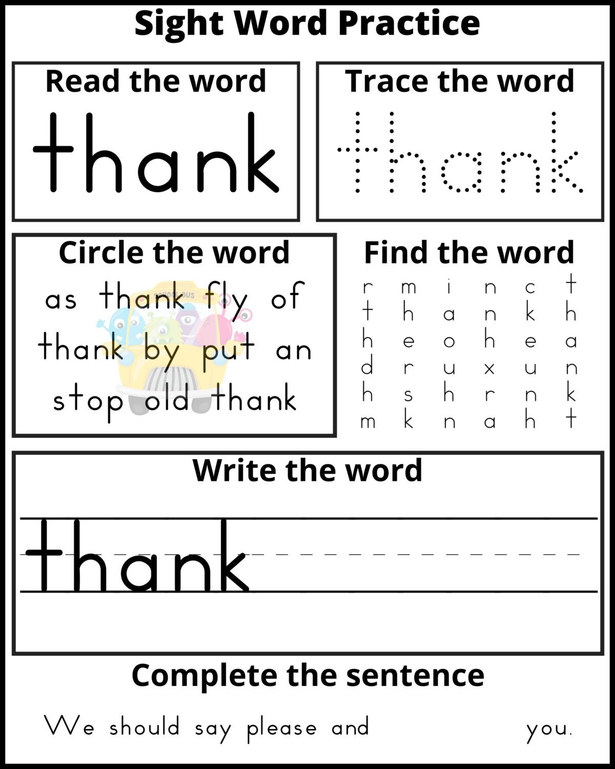 Free Printable First Grade Sight Word Practice Sheets Frugal Mom Eh Free Printable First Grade Sight Word Practice Sheets Frugal Mom Eh