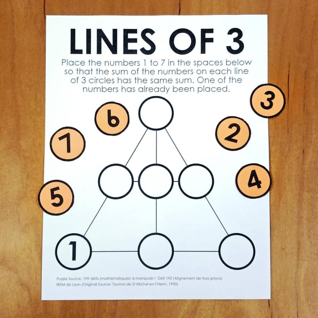 Free Printable Math Puzzles For The Classroom FREE PDFs
