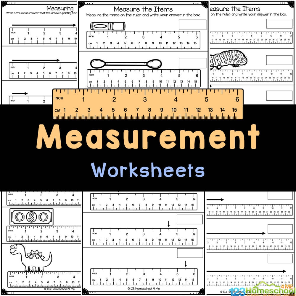 FREE Printable Measurement Kindergarten Worksheets Free Printable Metric Measurement Worksheet