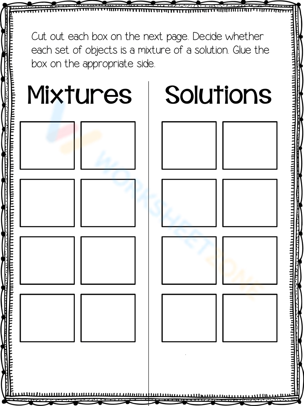 Free Printable Mixtures And Solutions Worksheets Worksheets Library Free Printable Mixtures And Solutions Worksheets Worksheets Library