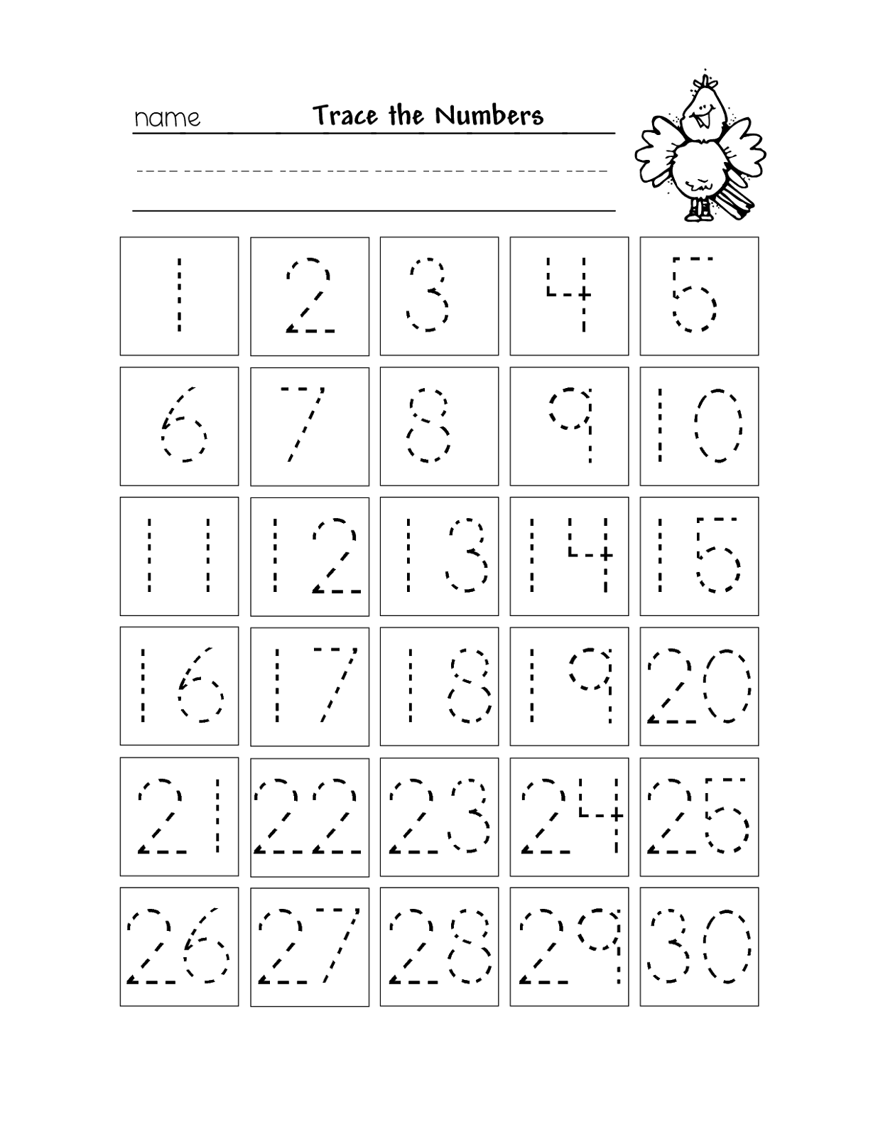 Free Printable Number Chart 1 30 Activity Shelter Worksheets Library Free Printable Number Chart 1 30 Activity Shelter Worksheets Library