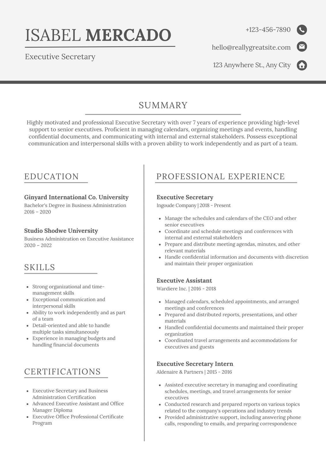 Free Printable Resume Templates You Can Customize Canva