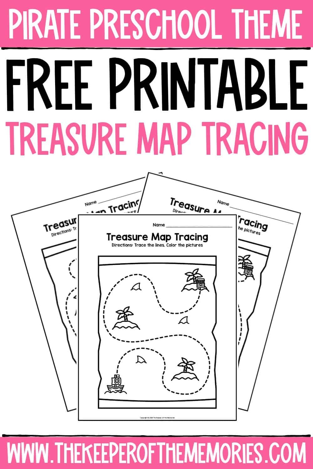 FREE Printable I Spy Pirate Treasure Hunt Game