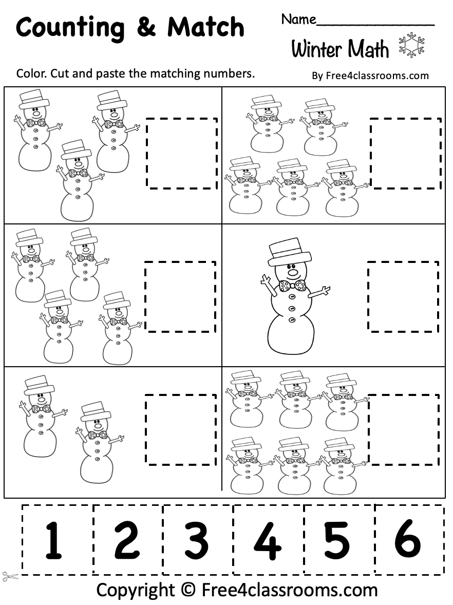 Free Printable Winter Tracing Worksheets For Preschoolers The Craft At Home Family