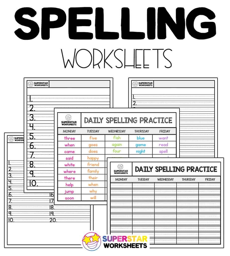 Free Spelling Worksheets Worksheets Library Worksheets Library