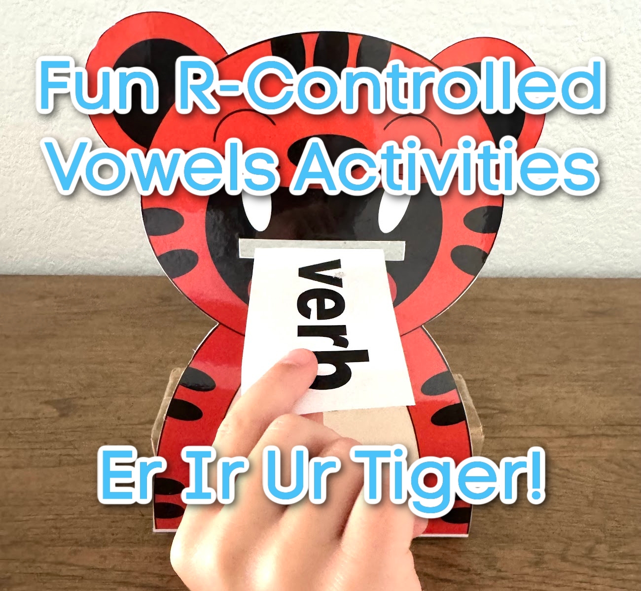 Fun R Controlled Vowels Activities Er Ir Ur Tiger Inlovewithlearning