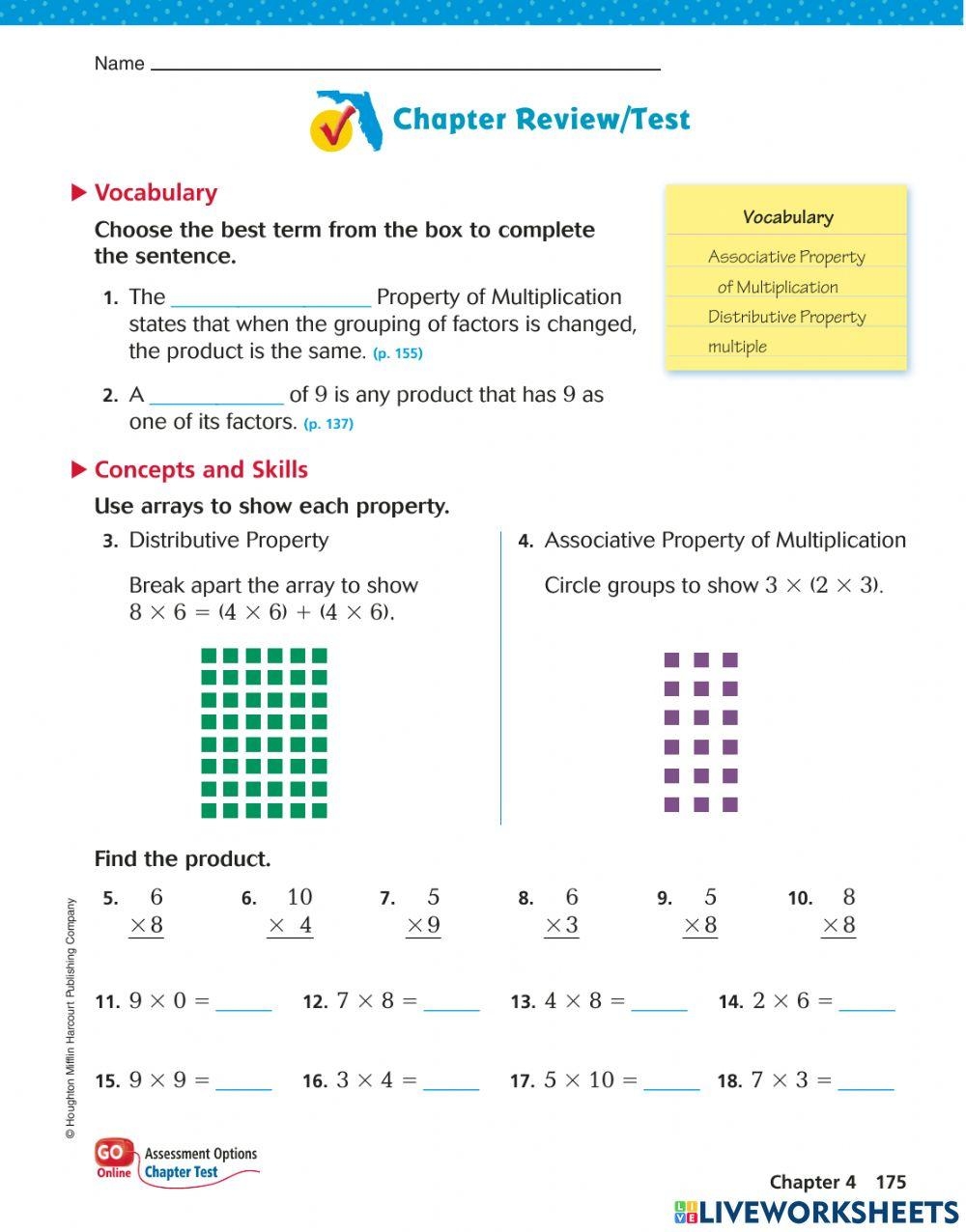 Go Math Practice 4 1 Estimate Quotients Using Multiples Worksheets Library
