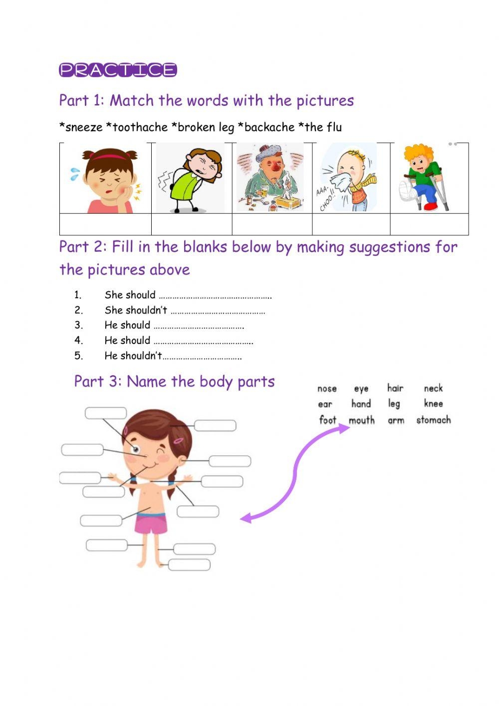 Grade 5 Unit 5 Health Worksheet Worksheets Library