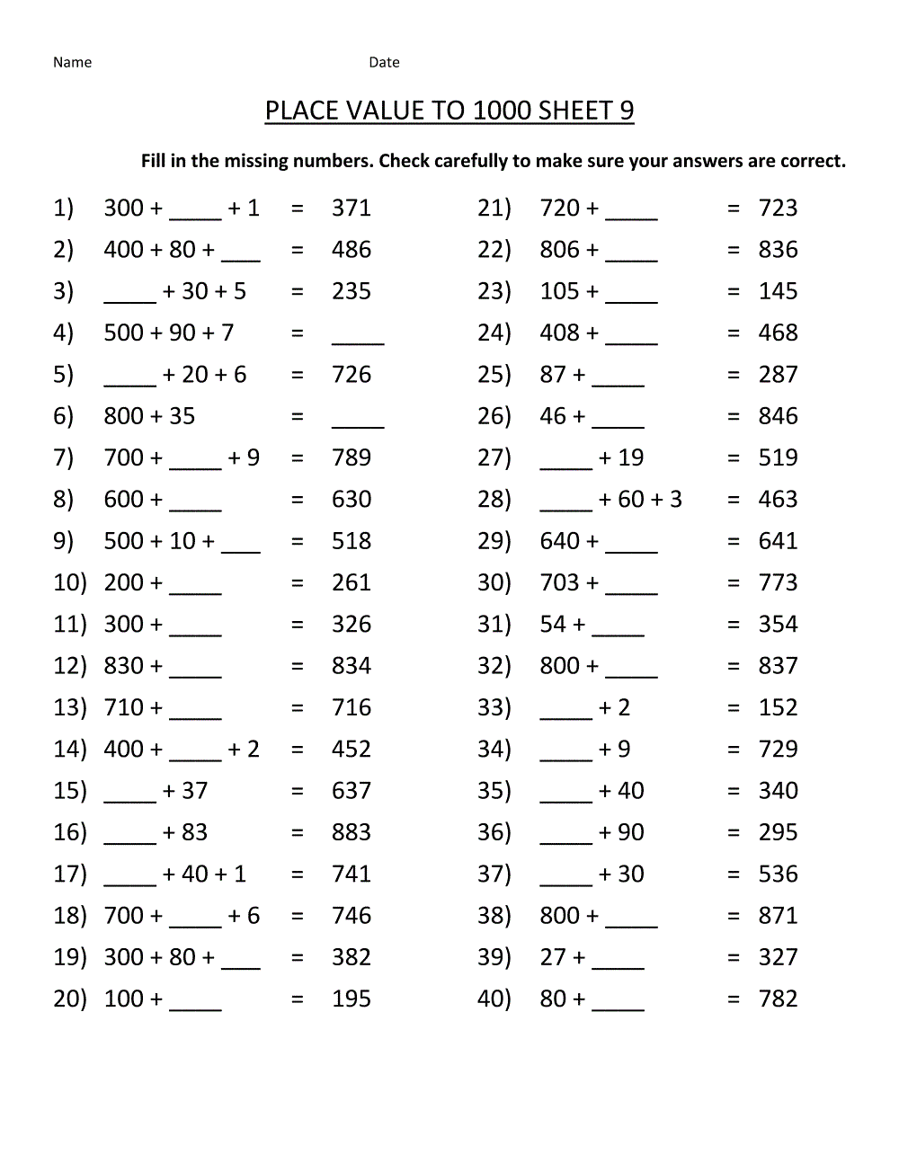 Grade 9 Math Worksheets Printable Free Learning Printable
