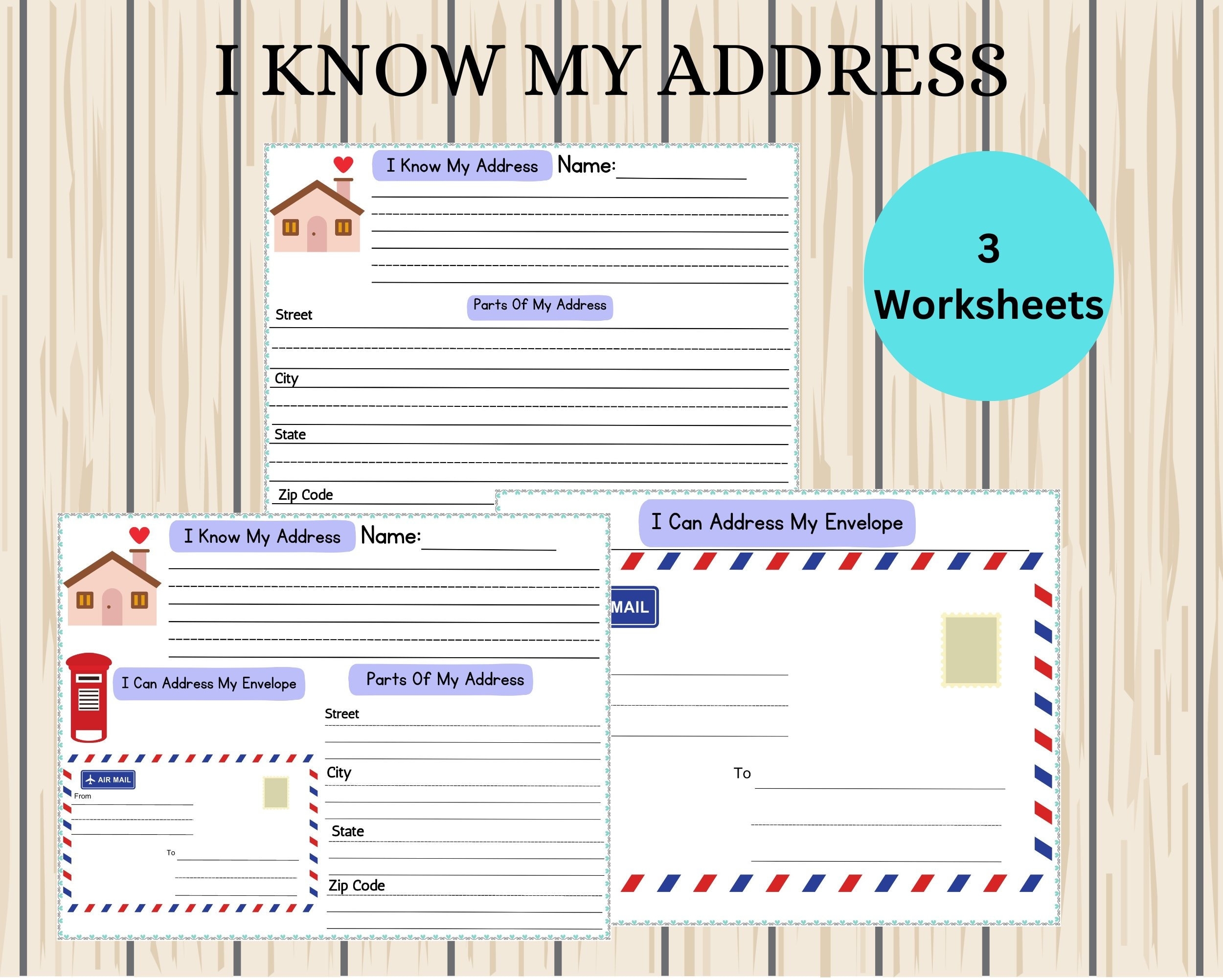 I Know My Address My Address Kids Activity Toddler Activity Binder Kindergarten Address Practice Worksheet Addressing Envelope Etsy I Know My Address My Address Kids Activity Toddler Activity Binder Kindergarten Address Practice Worksheet Addressing Envelope Etsy