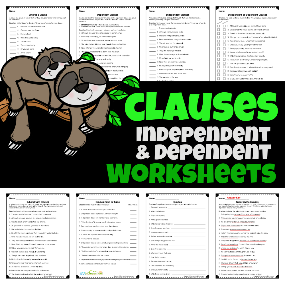 Ninjas And Clauses Activity Sentence Structure Activity