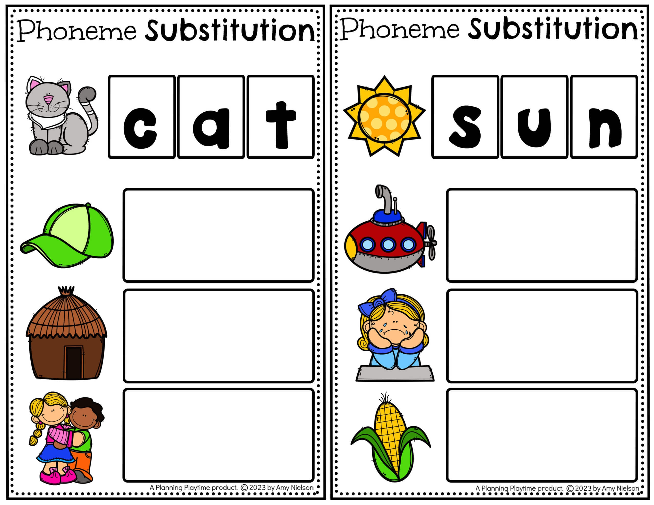 Kindergarten Phoneme Activities For Phonological Awareness Planning Playtime