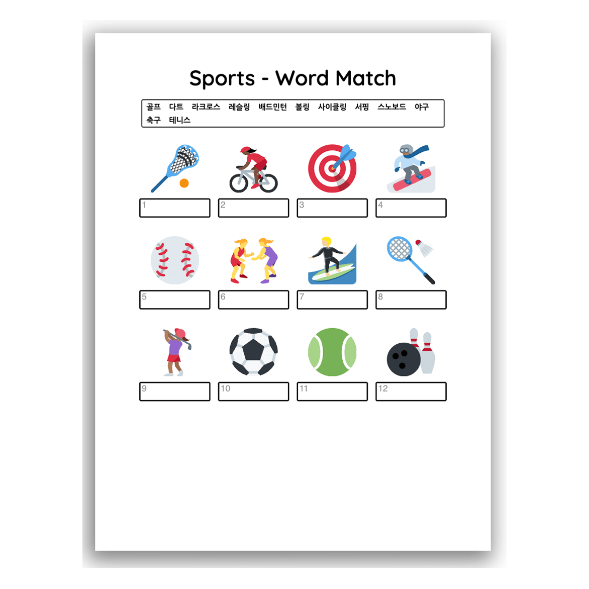 Korean Worksheets For Beginners And Kids Free PDFs