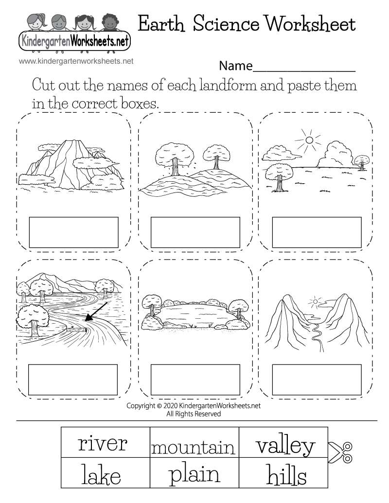 Landforms Earth Science Worksheet Free Printable Digital PDF Living And Nonliving Things Worksheet Free Printable Digital PDF