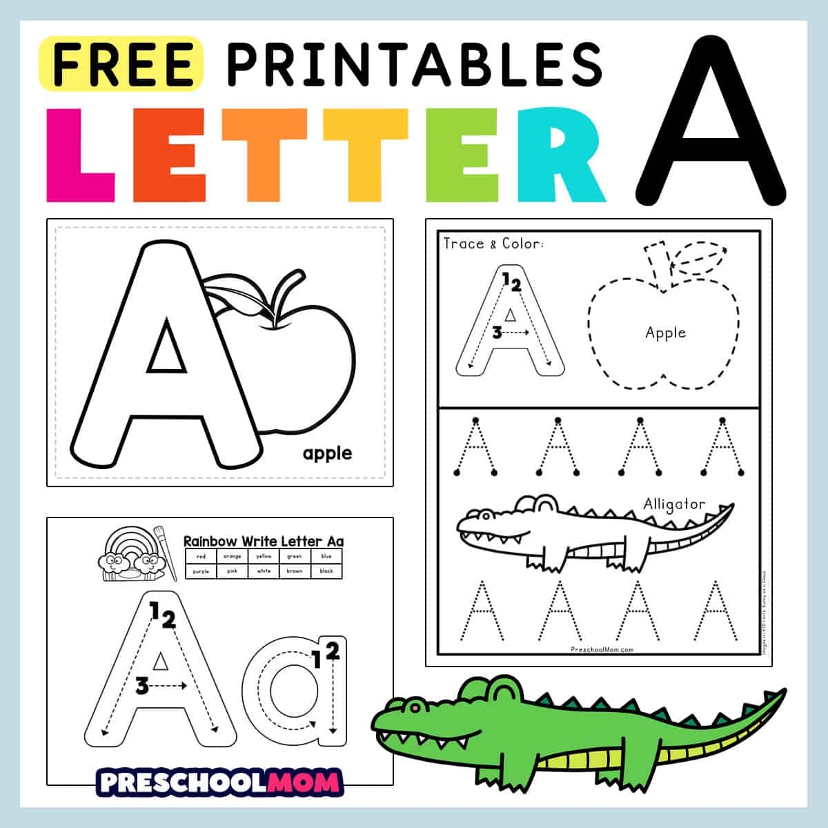 Alphabet Worksheets Free Printables Doozy Moo