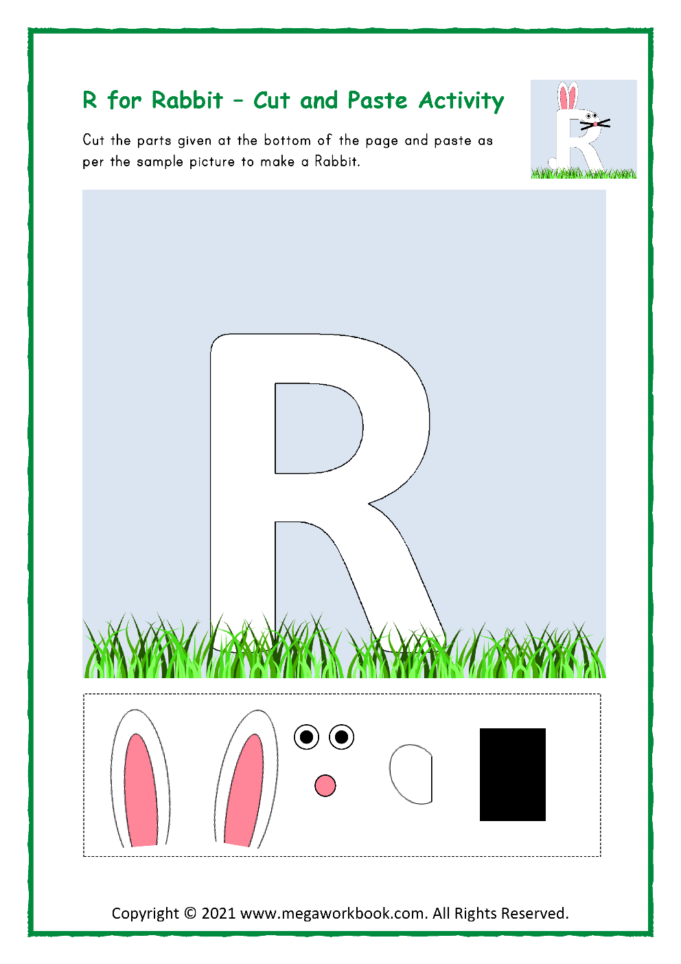 Letter R Activities Preschool Letter R Worksheets Letter R Crafts Letter R Printables MegaWorkbook