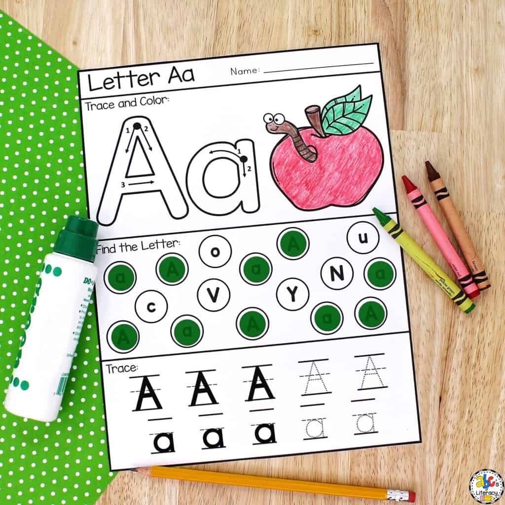 Letter Recognition Printables