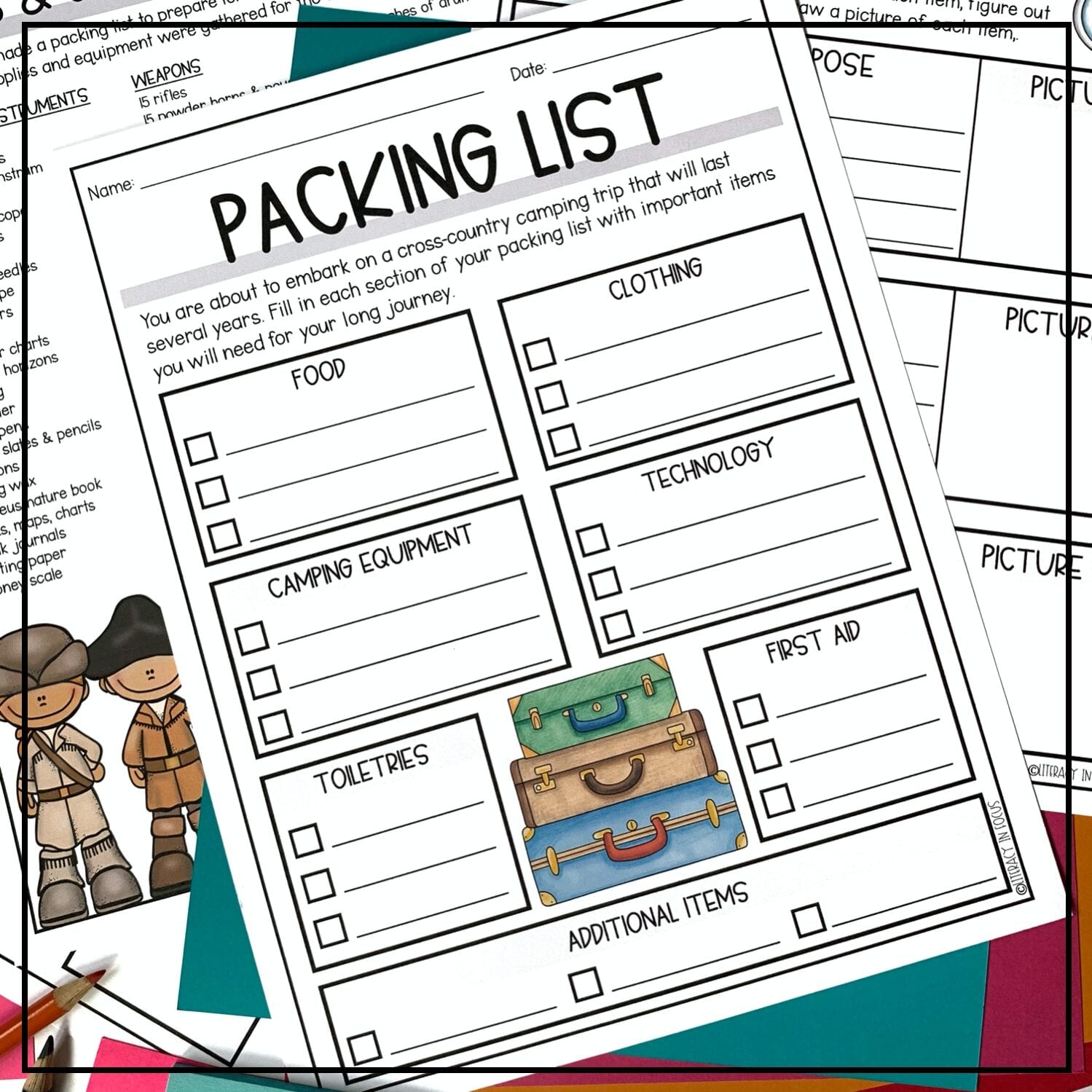 Lewis And Clark Expedition Intro Activity And Lesson Plan PDF Literacy In Focus