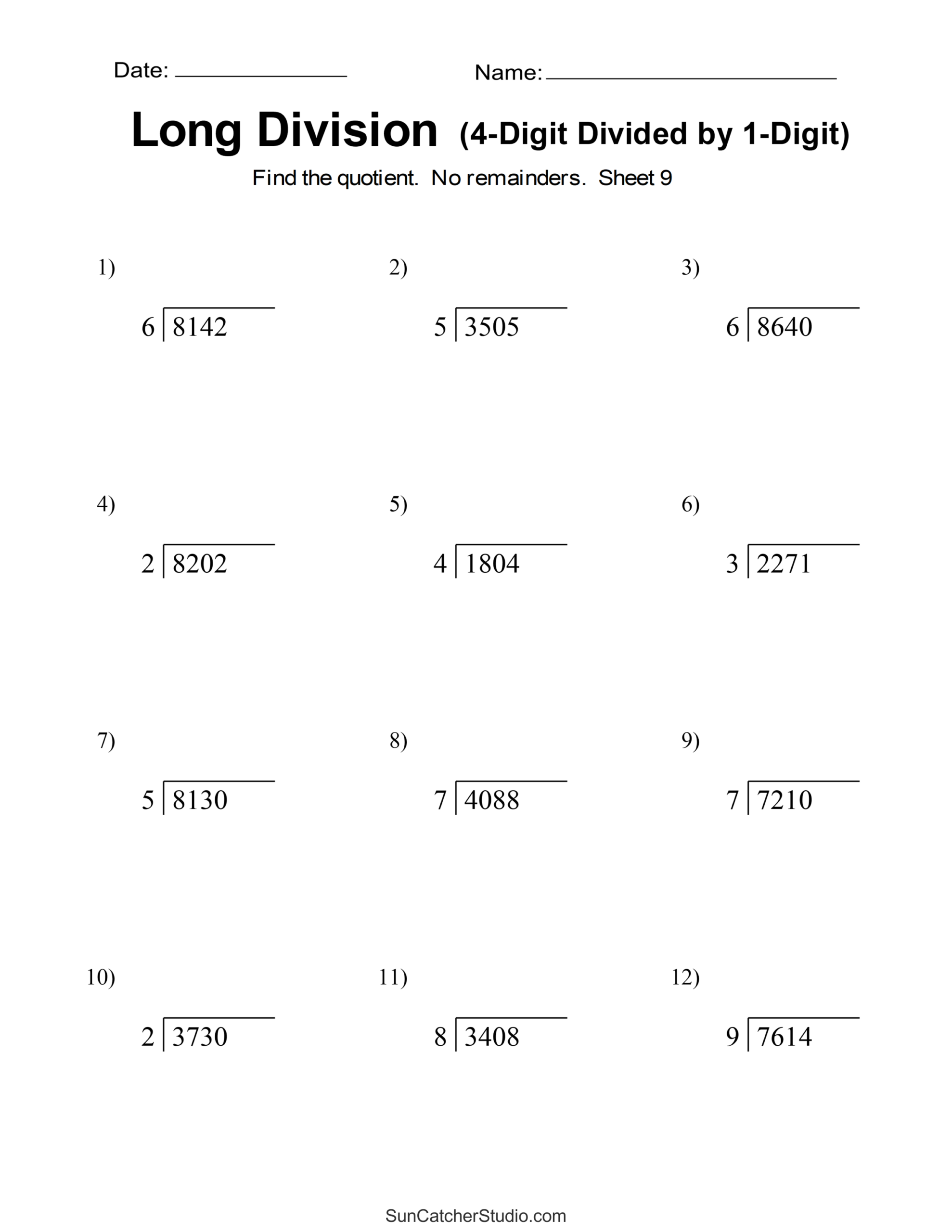 Long Division Worksheets Problems Printable Math Drills Free Printables Lettering SVG Files Tools Apps Printable Division Worksheets For Teachers Math Champions
