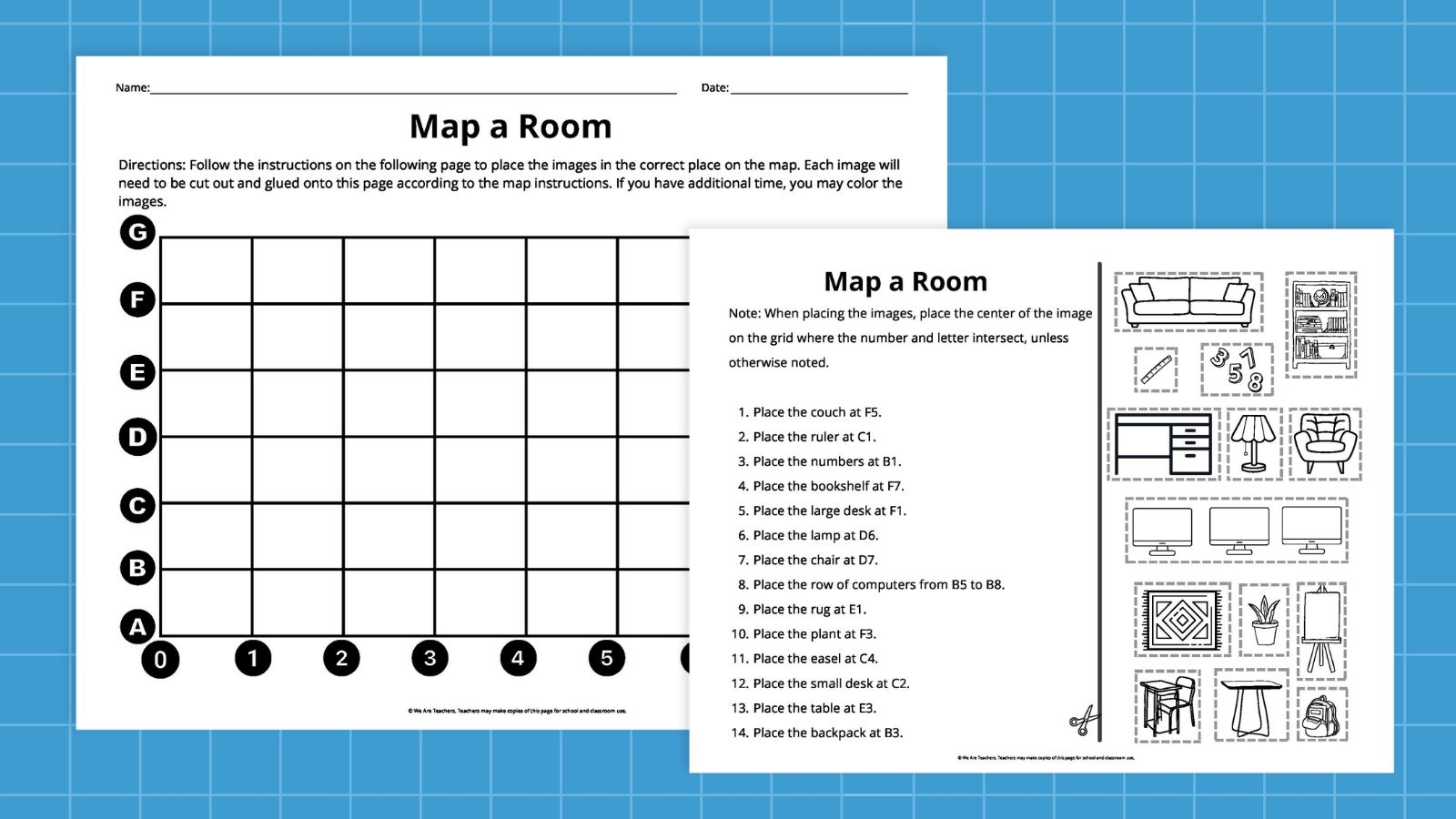 12 Worksheets Map Reading Skills Free PDF At Worksheeto
