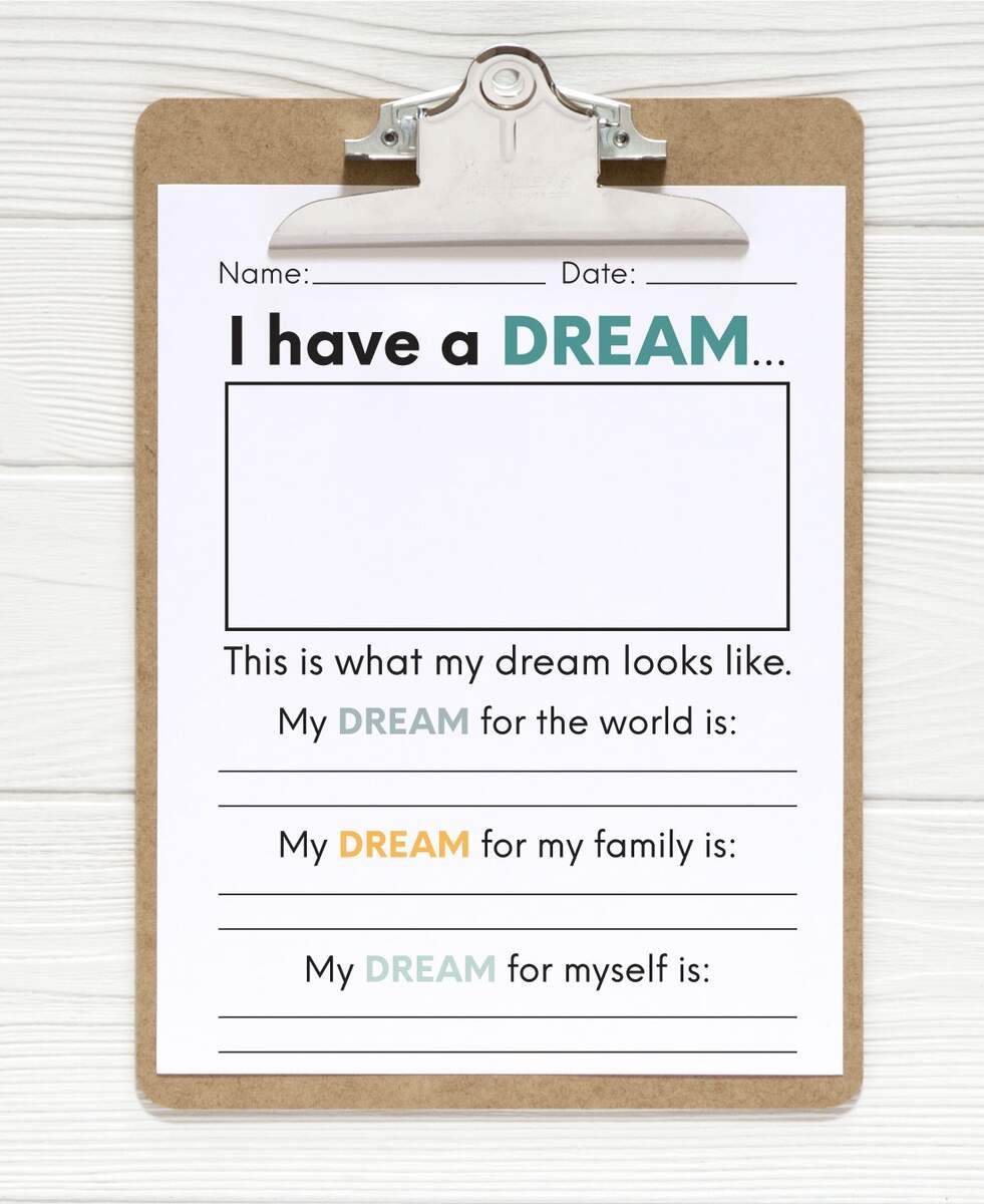 I Have A Dream Martin Luther King S Speech ESL Worksheet By Deerhelene