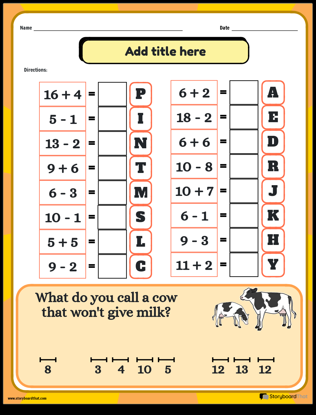 4th Grade Math Puzzles