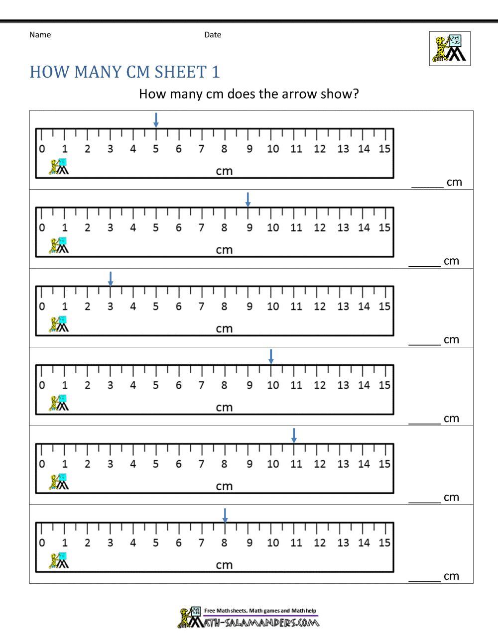 Reading On 12 Inch Ruler With 1 8 Inches Increments Worksheet Math Problems Made By Teachers