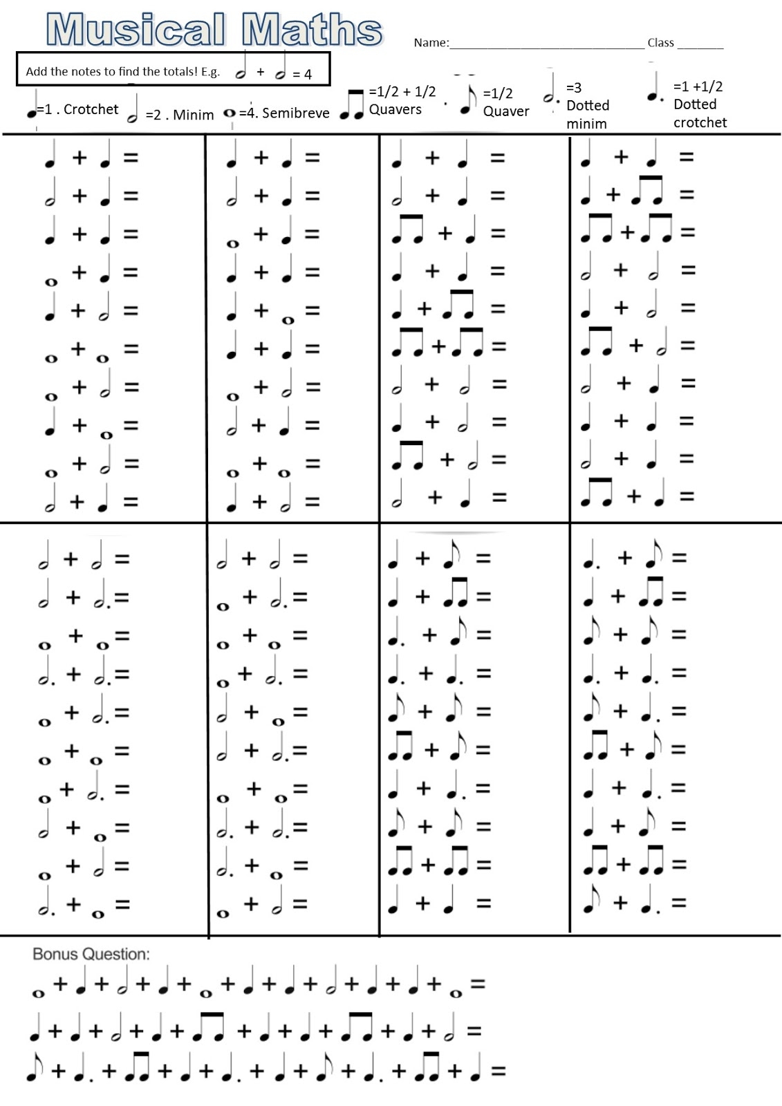 Music At Chadwell Year 3 Music Maths And CODE Breaker For Reading Worksheets Library