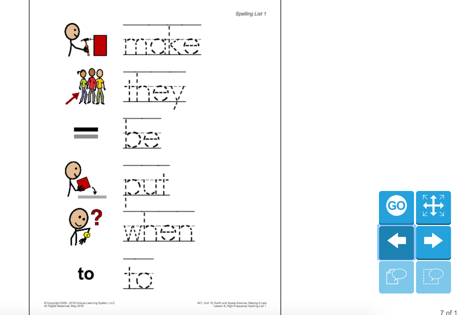 My Favorite Unique Learning Systems Lists And Lessons For Students With Significant Disabilities Delightfully Dedicated