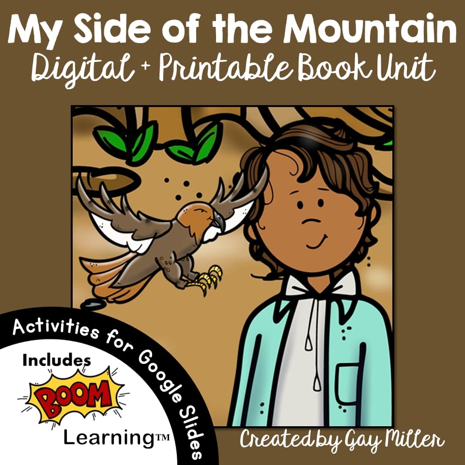 My Side Of The Mountain Activities Book Units Teacher