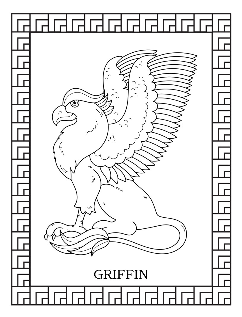 Mythical Creatures Coloring Pages Classful Mythical Creatures Coloring Pages Classful