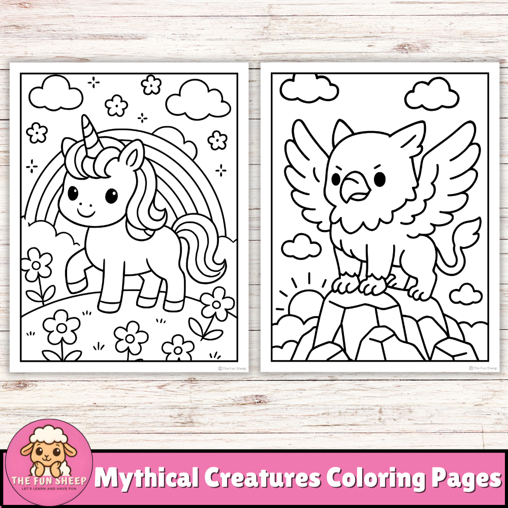 Mythical Creatures Coloring Pages Magical Fantasy Creatures Coloring Sheets Made By Teachers Mythical Creatures Coloring Pages Magical Fantasy Creatures Coloring Sheets Made By Teachers